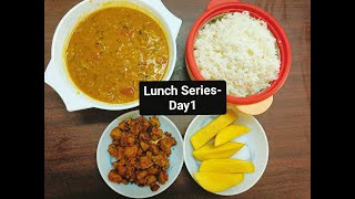 Lunch Series Day 1  Namba Veetu Samayal  Simple Lunch Combo Amma Special [upl. by Siuluj]