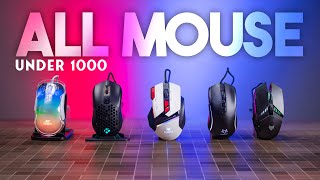 Top Gaming Mouse Under 1000 in 2024  All Budget Gaming Mouse of 2024 Amazon [upl. by Jardena]