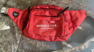 Waist bag for travelling Unboxing  146₹ waistbag flipkart bigbillionday2024 unboxing [upl. by Adnilem253]