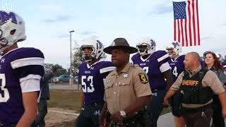 Mascoutah football stands with police [upl. by Guadalupe]