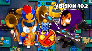 BTD6 Workshop CHIMPS Black Border w Psi Glaive Lord amp Permaspike [upl. by Conlen]