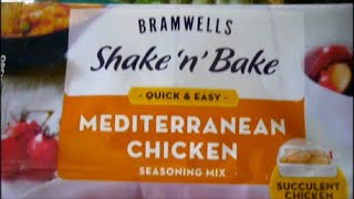 Bramwells shake n bake Mediterranean Chicken [upl. by Nadoj789]