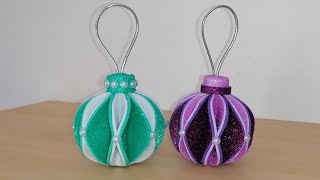 Diy Easy Christmas decorDIY Christmas ornaments Foam sheet CraftsLavoretti per Natale fai da te [upl. by Lawan]