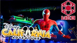 NEW 2023 WEB SLINGERS  Interactive SpiderMan Ride  4K 60FPS  DCA Disneyland Resort [upl. by Aisats]