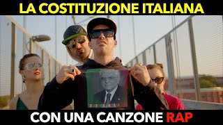 Lorenzo Baglioni  La COSTITUZIONE della REPUBBLICA ITALIANA feat D’ISTRUZIONE [upl. by Schreibe789]