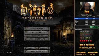 Diablo 2 LoD any HC RTA Speedrun Druid  12630 WR [upl. by Nicolette]