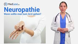 Neuropathie  Das kannst du tun  Wann zum Arzt  Ursachen amp Behandlung [upl. by Dorn197]