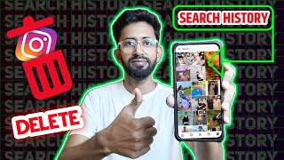 Instagram search history delete  How To Clear Instagram Search History Update [upl. by Nibbs]