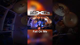 🔥 quotFall On Mequot by KINGS X  Clip 3  shorts drumcover drums rock alternativerock kingsx [upl. by Tarra966]