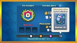 CLASH ROYALE NOUVEAU DEFI COFFRE LEGENDAIRE 2C2 [upl. by Noerb]