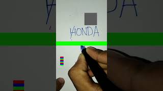 Honda branded logo available in my youtube channel shorts trending logo [upl. by Azial]