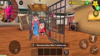 Scary Teacher 3D New Secret Chapter Update Prank Miss T All Day Android Game [upl. by Truelove777]