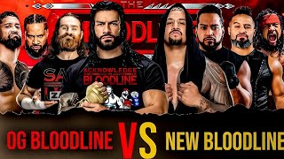 WWE 2K24  The quotNewquot Bloodline vs The quotOGquot Bloodline  War Games Match 4K60  WWE 2k24 Gameplay [upl. by Mylo]