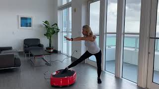 Power Plate  Hip and Back Mobility Warm Up [upl. by Amer]