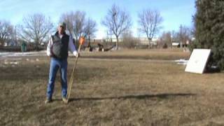 Atlatl trick shots fun throws anyone can do [upl. by Htabmas800]