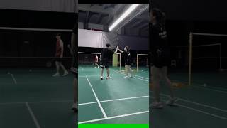 Here are the advantages of playing badminton with your boyfriend😁 1million badminton mychannel [upl. by Atinwahs]