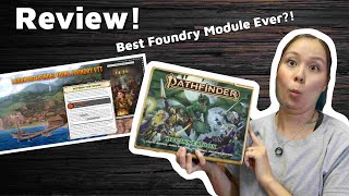 Pathfinder 2e Beginner Box Review  PLUS FOUNDRY VTT BEGINNER BOX MODULE [upl. by Okubo]