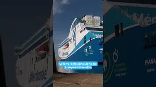 Marseille le premier ferry équipé de filtres à particules mis en service par la Méridionale [upl. by Haymes268]