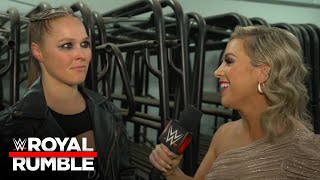 Ronda Rousey always wanted to win the Royal Rumble Match WWE Digital Exclusive Jan 29 2022 [upl. by Plossl]