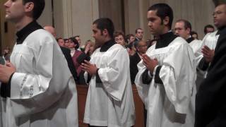 Entrance Procession  Pontifical High Mass at the National Shrine [upl. by Stefano]