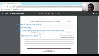 Geography Form 1 end term 2 paper set 2 [upl. by Cilla]