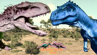 Megalosaurus VS Indominus Rex  The Best Dinosaur Battles In The Jurassic World [upl. by Nitsew703]