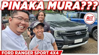 Ford Ranger Sport 4x4  Cheapest 4x4 Automatic Pickup Philippines  RiT Riding in Tandem [upl. by Oirobil]