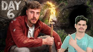 MrBeast Reaction  7 Days Stranded In A Cave [upl. by Aicekat339]