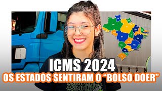 Atenção Nova alíquota ICMS 2024 Confira quais Estados do Brasil terão aumento e veja o calendário [upl. by Liuqnoj]