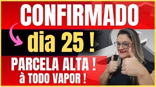 🔴 INSS  CONFIRMADO DIA 25   PARCELA ALTA à TODO VAPOR   CONSIGNADO  ANIELI EXPLICA [upl. by Aek]