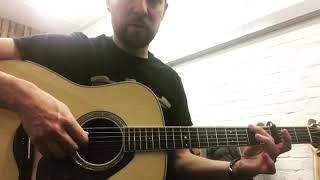 How to play the intro to Bees Wing Richard Thompson [upl. by Winter]