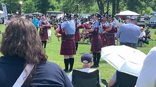 Guelph Pipe Band Grade 4  Cambridge Scottish Festival 2024 [upl. by Marthena]