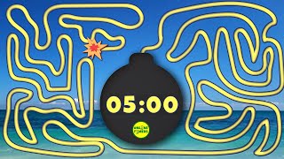 Timer 5 Min Bomb  300 Second Bomb Countdown  Bomb Timer  Online Timers [upl. by Htidirrem]