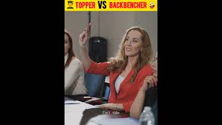 टॉपर Vs बैक बेंचर  Topper Vs Backbencher  shorts factside [upl. by Varipapa955]