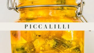 Piccalilli Recipe  stayhome  PITCH [upl. by Harima]