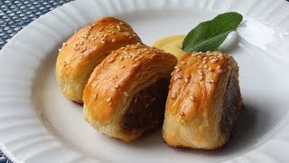 Sausage Rolls Recipe  How to Make Sausage Rolls [upl. by Yunick]