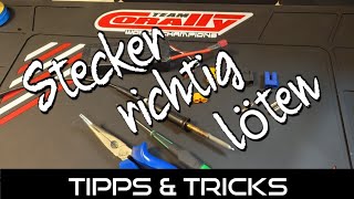 Tipps amp Tricks Stecker richtig löten oder quotBlödsinn mit Lötzinn amp Adrianquot [upl. by Nonarb]