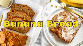 THIS Technique Makes PERFECT Vegan Banana Bread Every Time [upl. by Darken]