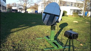 DIY How To Make a Heliostat Suntracking Mirror [upl. by Ecnahs]