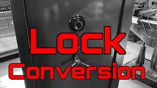 Safe lock conversion digital to mechanical [upl. by Dominica]