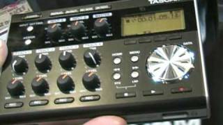 TASCAM DP004 4track Digital Recorder [upl. by Aicillyhp]