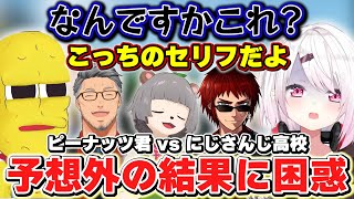 【ぽんぽこ24】ピーナッツ君とのエキシビションマッチで予想外の結果に頭を抱える椎名たち【椎名唯華ぽこピー舞元啓介天開司にじさんじ】 [upl. by Harragan]