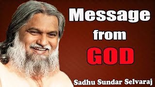 Sundar Selvaraj Sadhu 2023 Message from God [upl. by Kylila]