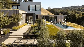 A Serene Modern Retreat with Stunning Views amp Sustainable Design  Rau Haus [upl. by Gnex]