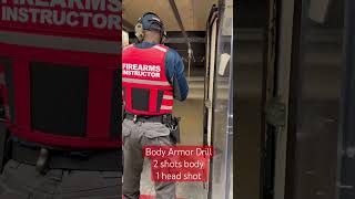 Demonstrating Failure to stop  Body Armor Drill ‼️ To new shooters [upl. by Imray]