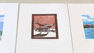 Shortcuts  an introduction to linocut printmaking with James Green [upl. by Cicely]