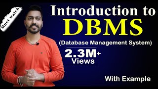 Lec2 Introduction to DBMS Database Management System With Real life examples  What is DBMS [upl. by Byran821]