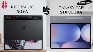 Will Samsung Wins Galaxy Tab S10 Ultra vs Red Magic Nova  Full Comparison [upl. by Jovi]