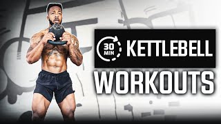 Kettlebell Full Body Beginner Workout  legs  shoulders  chest  core [upl. by Anuait]