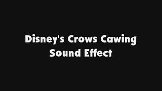 Disneys Crows Cawing SFX [upl. by Nagorb]